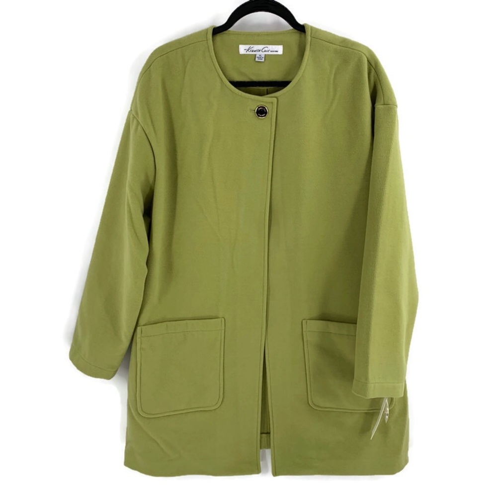 🆕KENNETH COLE New York Citronelle One-Button Coat
